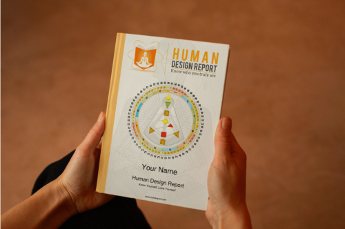 human design report on hand